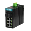GPLA1008-R Series <br>2+4 100M Industrial Unmanaged ETH Switch
