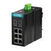 GPLA1008-R Series <br>2+4 100M Industrial Unmanaged ETH Switch