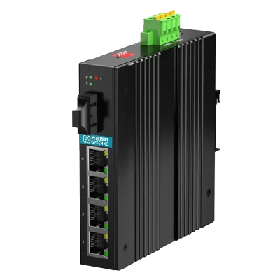GPLA1005-R Series <br>1+4 100/1000M Industrial Unmanaged ETH Switch