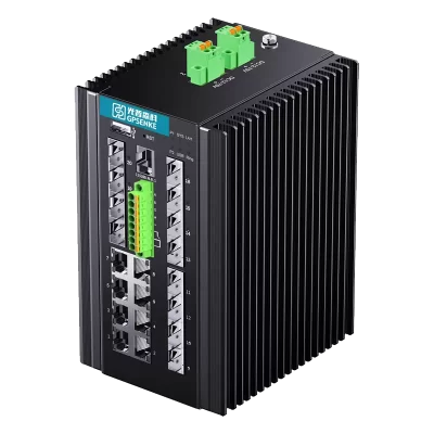 GPEM2020G-R Series <br>12+8 Industrial L2+ Managed ETH Switch