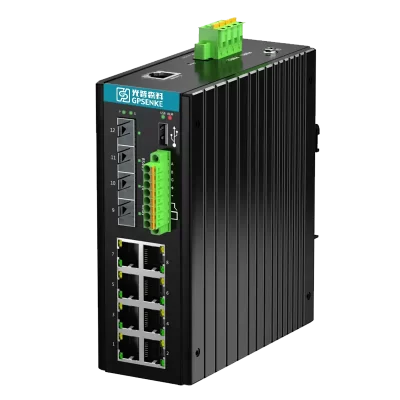 GPEM2012G-R Series <br>4+8 Industrial L2+ Managed ETH Switch