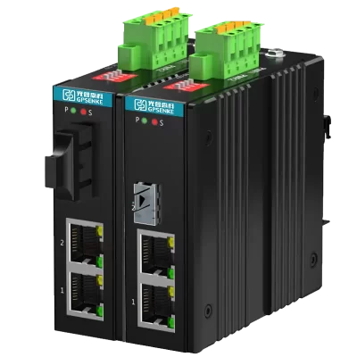 GPAM200G-R 1+2 Series <br> Industrial Media Converter