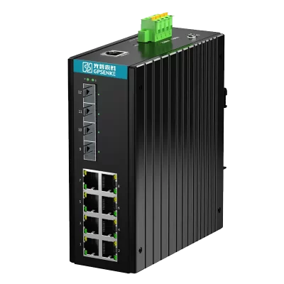 GPEM2012G-R Series <br>4+8 Industrial L2+ Managed ETH Switch
